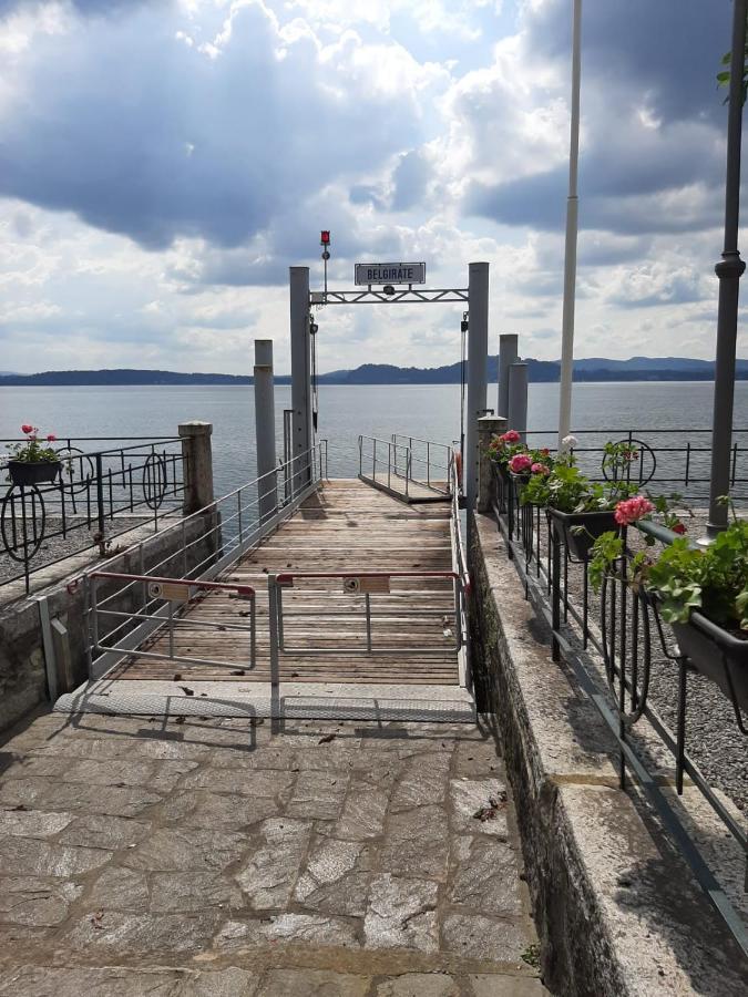 Bmp Apartment Gioiosa 2 Giardino Vista Lago Maggiore 벨지라테 외부 사진